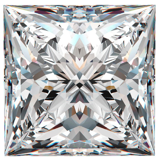 Princess Shaped Diamond